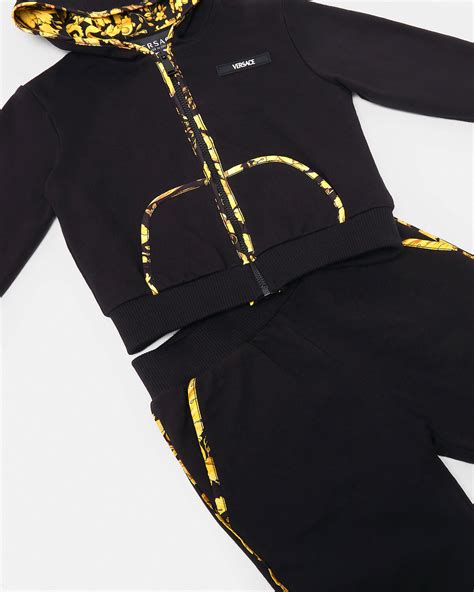 Versace Kids Barocco Baby Tracksuit Set for Baby 